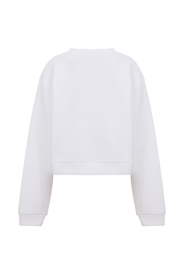 unblock me white sweatshirt