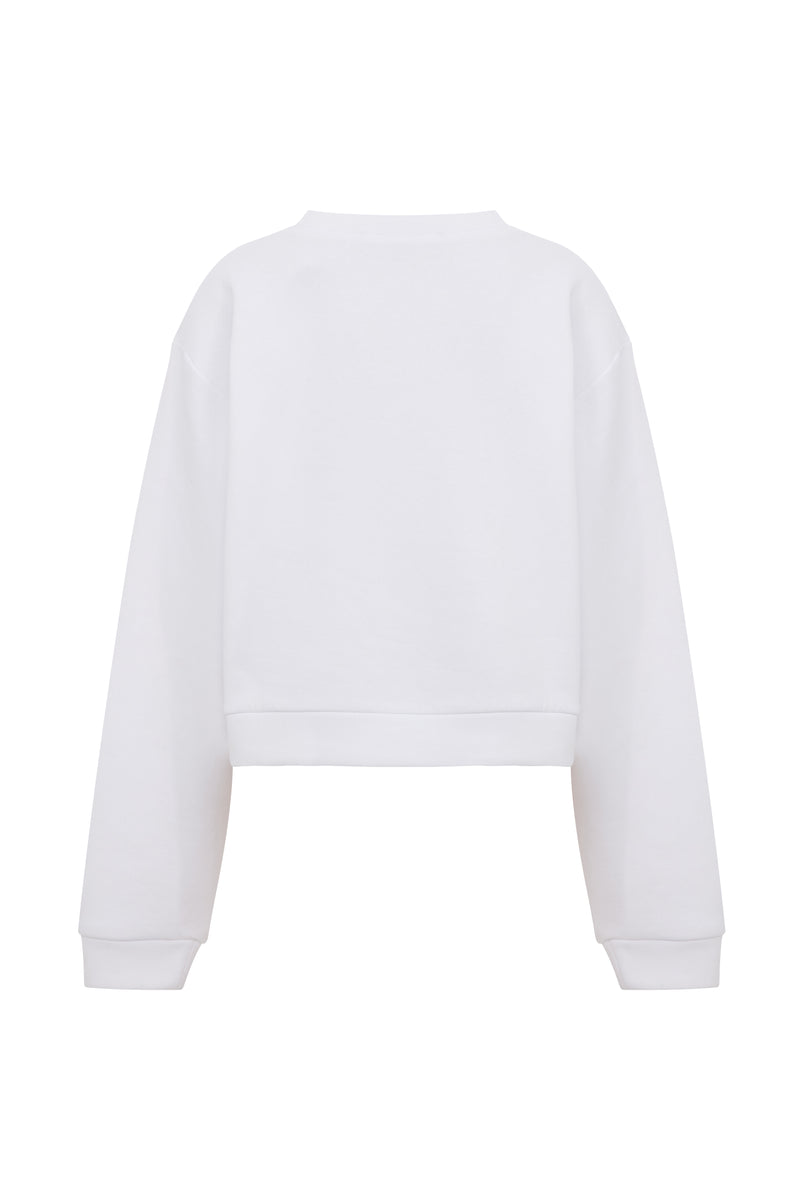 unblock me white sweatshirt