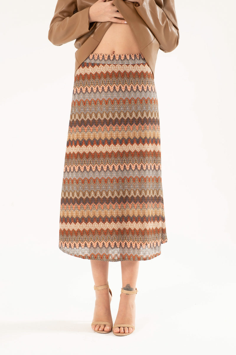 The Arianna Skirt Brown