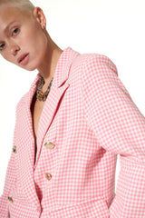 The Alessandra Blazer Pink