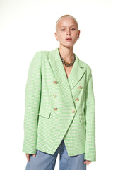 The Alessandra Blazer Green