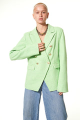 The Alessandra Blazer Green