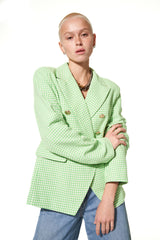 The Alessandra Blazer Green