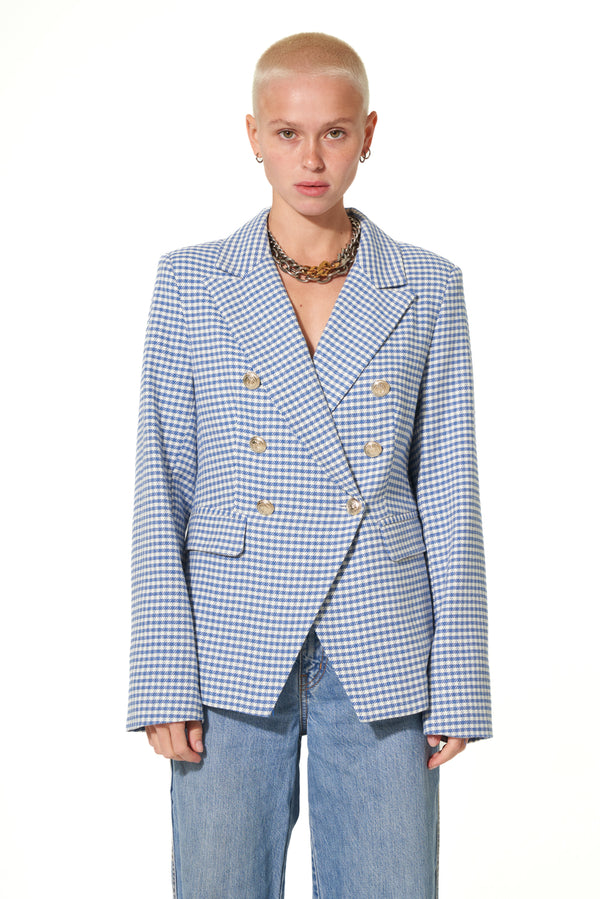 The Alessandra Blazer Blue